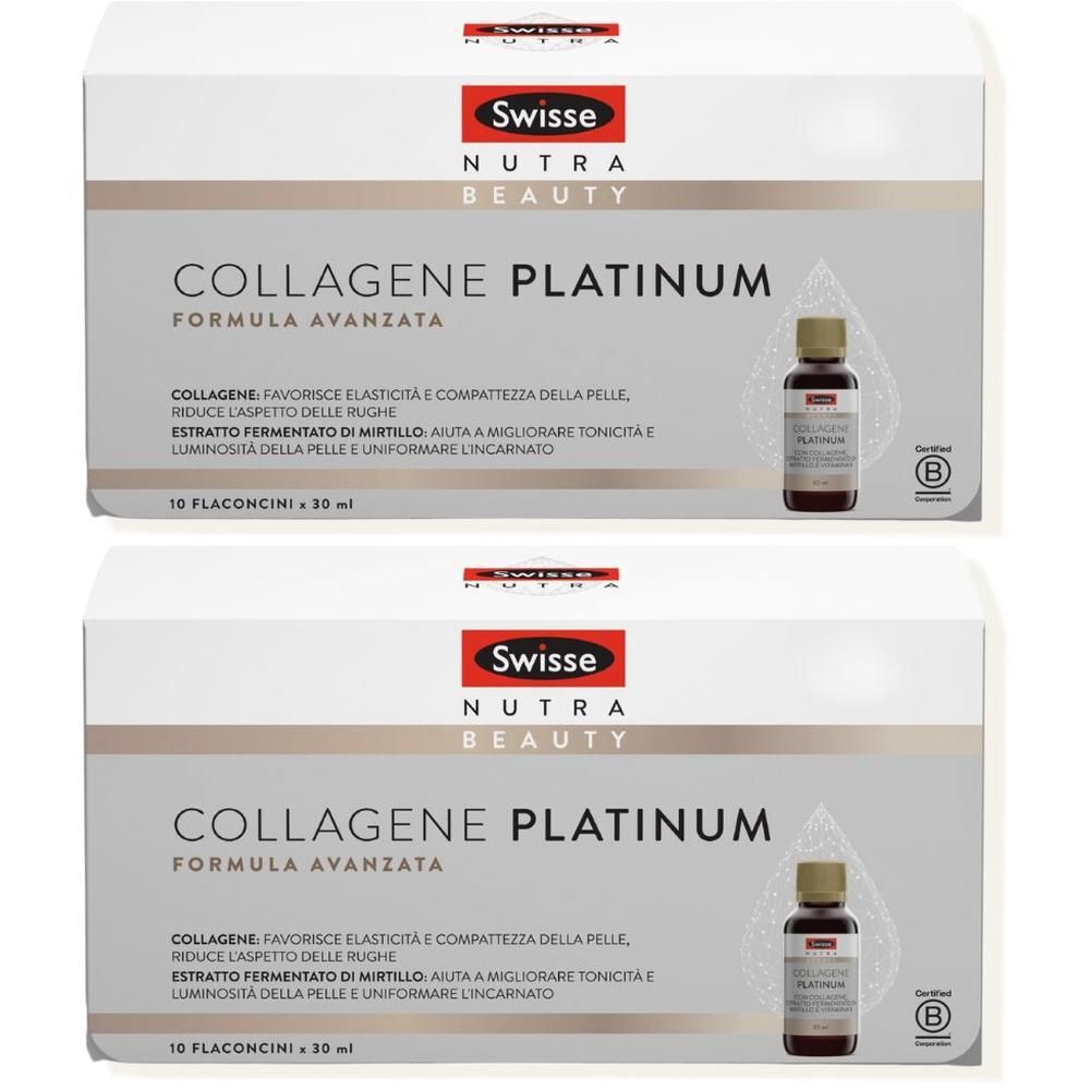 Swisse Collagene Platinum Integratore Collagene Verisol Flaconcini