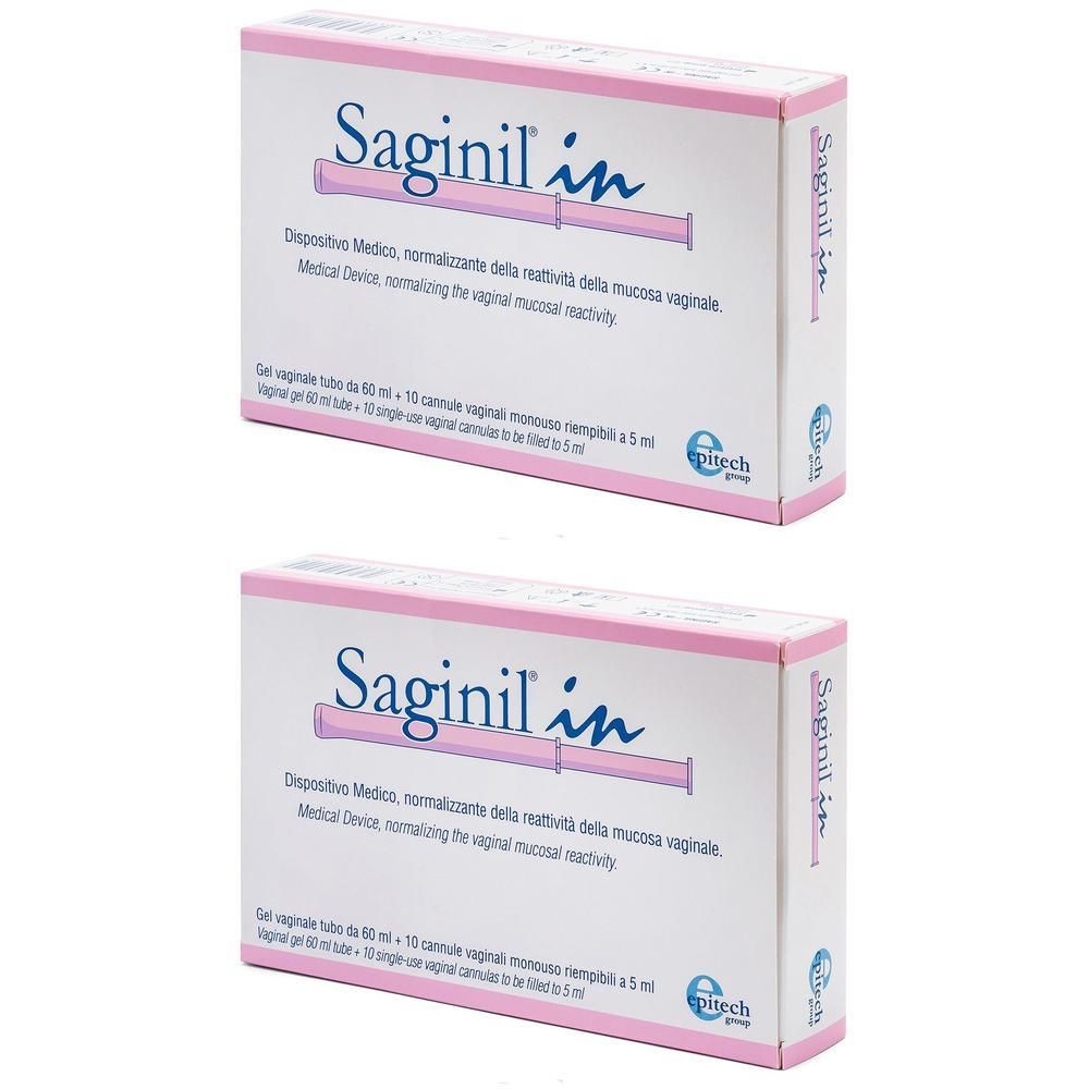 Saginil In 10 Cannule Tubo 60 Ml