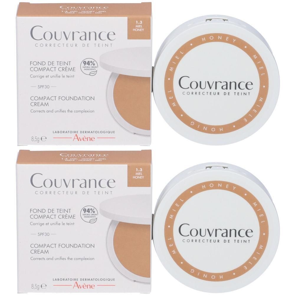 Avène Couvrance Fondotinta Compatto in Crema Tonalitá 1.3 Miele