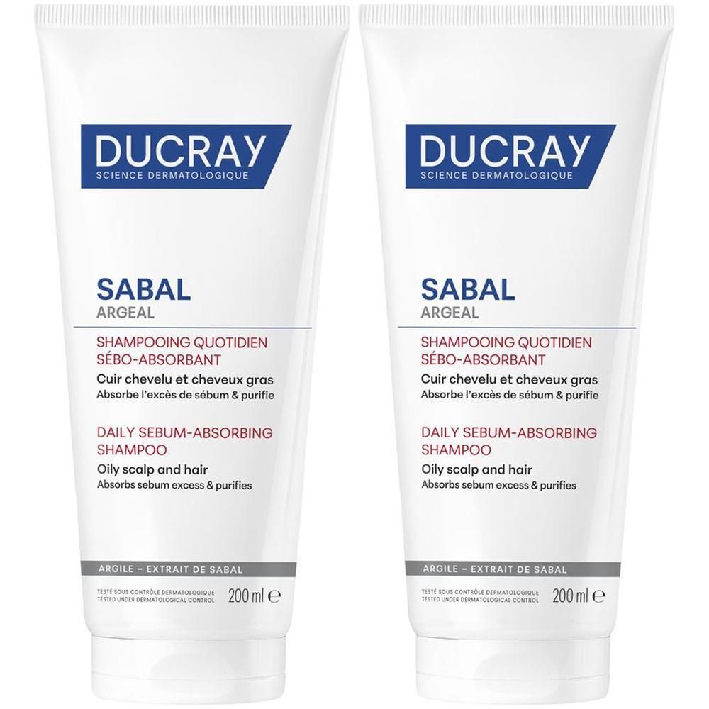 Ducray SABAL ARGEAL Shampoo Quotidiano Sebo-Assorbente
