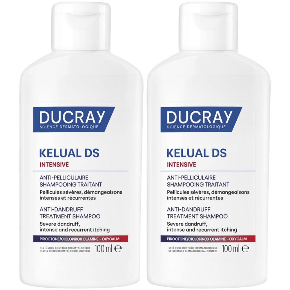 Ducray Kelual DS INTENSIVE Shampoo trattante anti-forfora, forfora severa, prurito intenso e ricorrente 100 ml