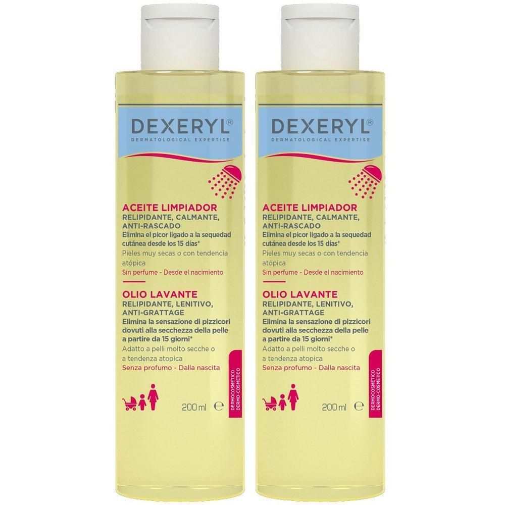 DEXERYL Olio Lavante Pelle Secca/Secca a Tendenza Atopica Viso e Corpo