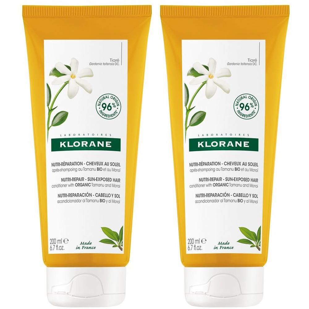Klorane Balsamo al Tamanu BIO e MonoÃ¯ 200ml - Ristrutturazione capelli esposti al sole - risparmia il 10% con il codice: pfabre10