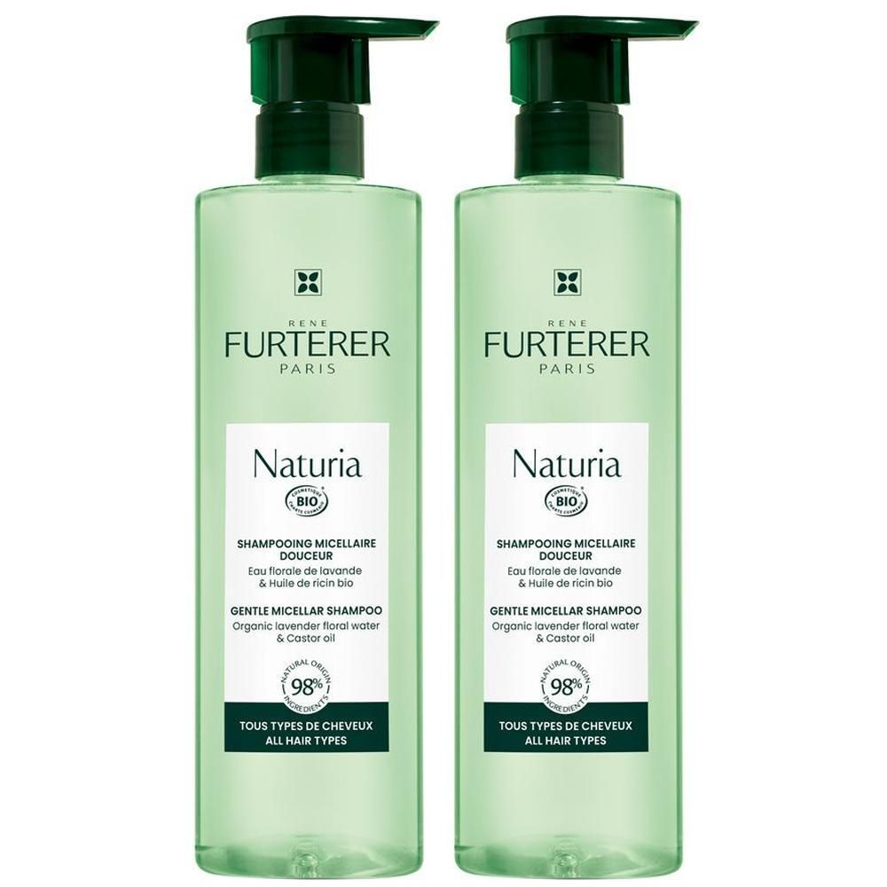 René Furterer Naturia Shampoo Micellare Delicato 400ml - Tutti i tipi di capelli, quotidiano - risparmia il 10% con il codice: pfabre10