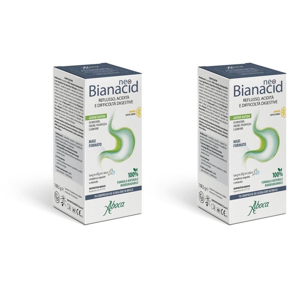 Neobianacid Compresse Gusto Limone