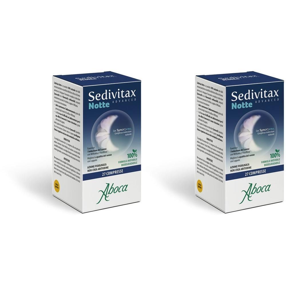 Aboca Sedivitax Notte Advanced 27 Compresse