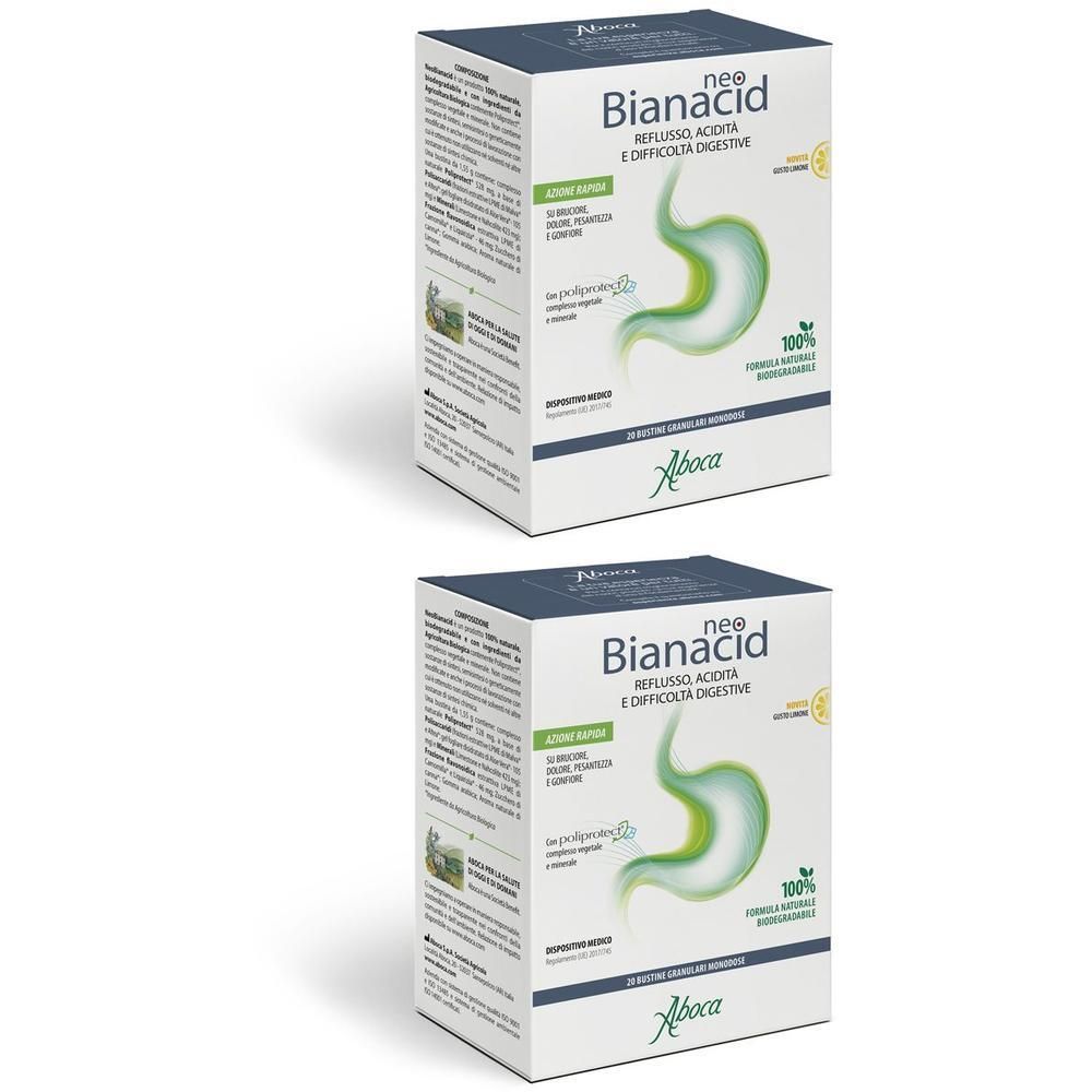 Neobianacid Bustine Granulari Gusto Limone