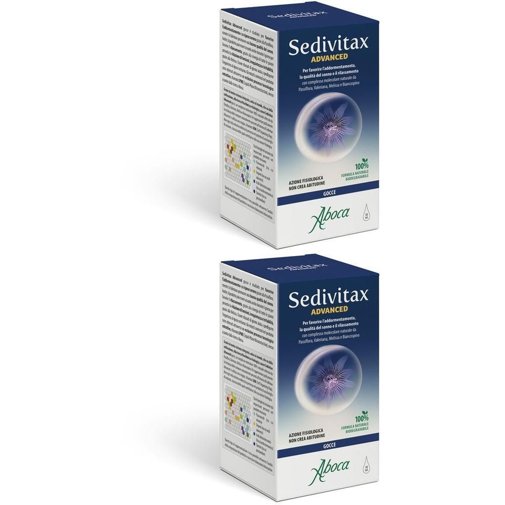 Aboca Sedivitax Advanced Gocce 30Ml