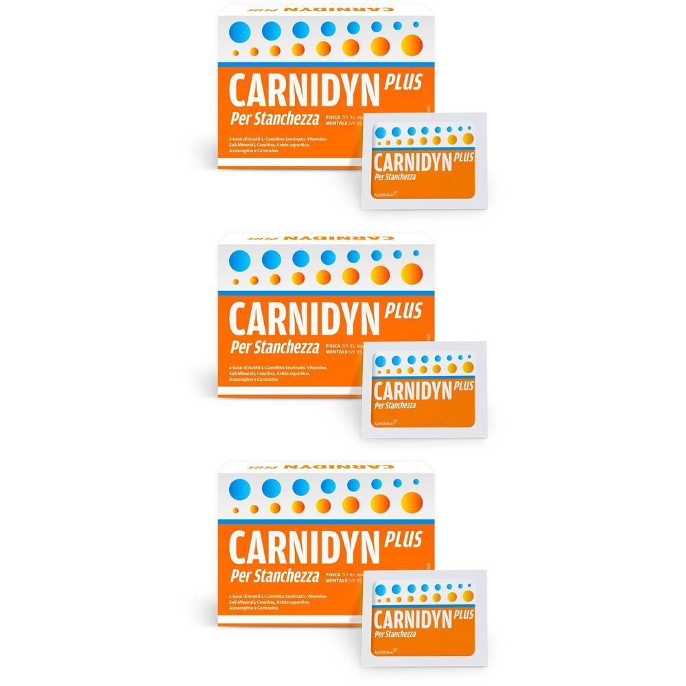 Carnidyn Plus Bustine Magnesio Sali Minerali e Carnitina