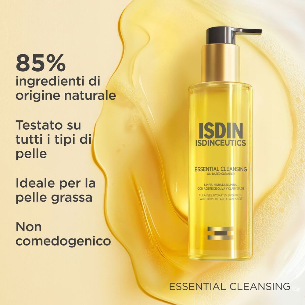 ISDIN Isdinceutics Essential Cleansing Oil To Milk Detergente Viso