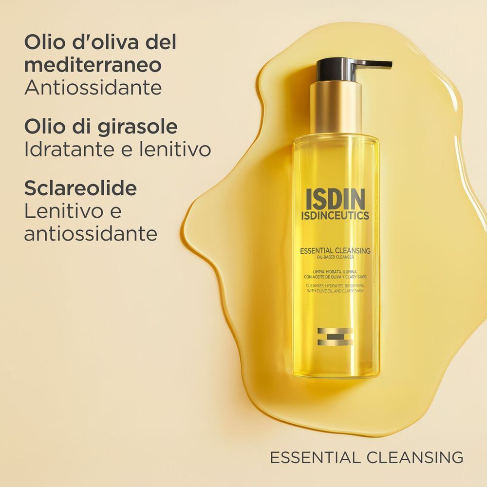 ISDIN Isdinceutics Essential Cleansing Oil To Milk Detergente Viso