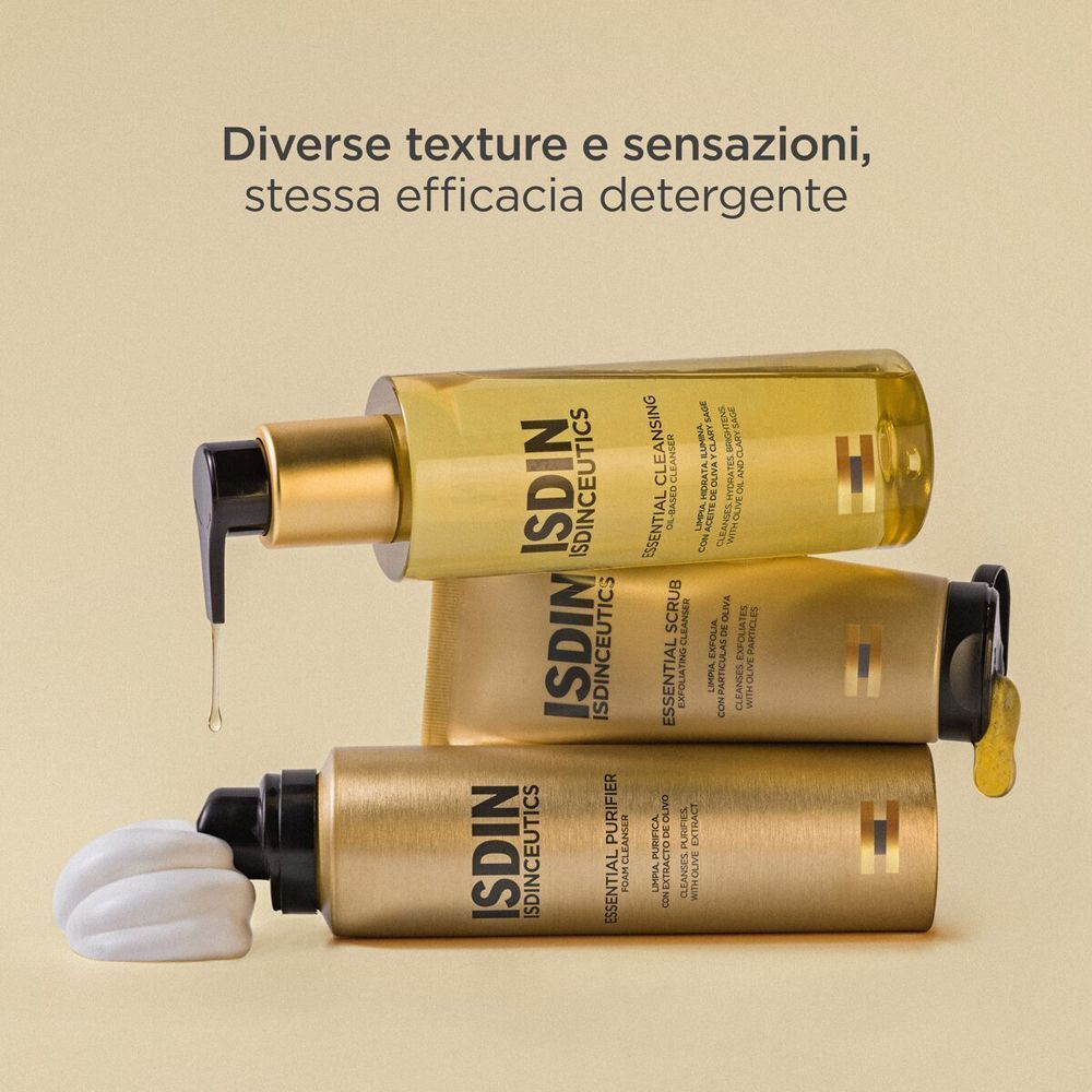 ISDIN Isdinceutics Essential Cleansing Oil To Milk Detergente Viso