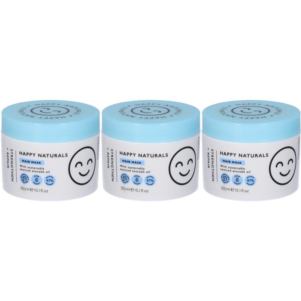 Happy Naturals Strengthen and Repair Maschera per Capelli