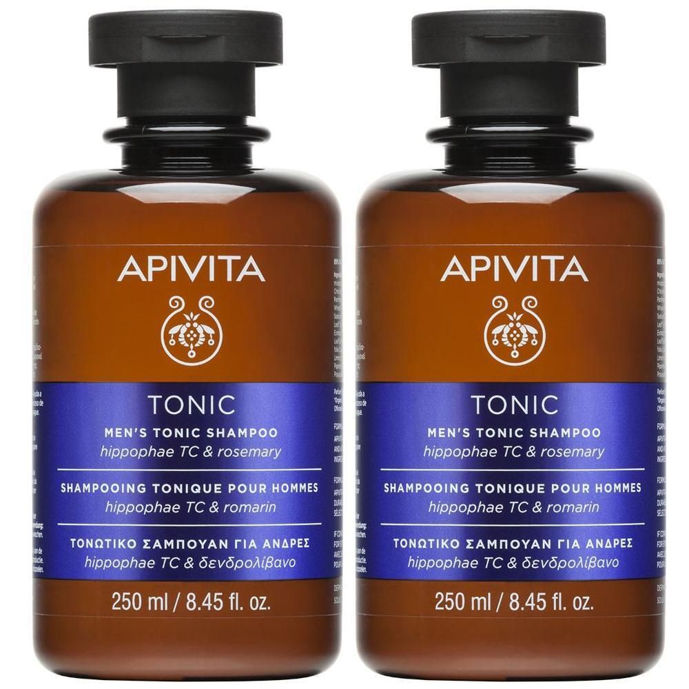 Apivita Tonic Shampoo Tonificante Anticaduta per capelli fini e diradati - uomo