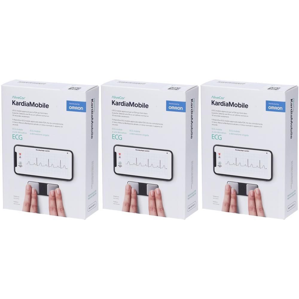 Omron KardiaMobile Elettrocardiogramma Tascabile 1L