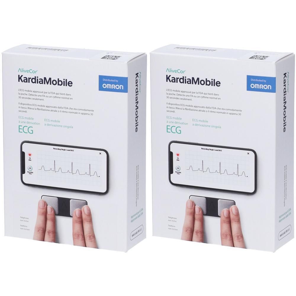 Omron KardiaMobile Elettrocardiogramma Tascabile 1L
