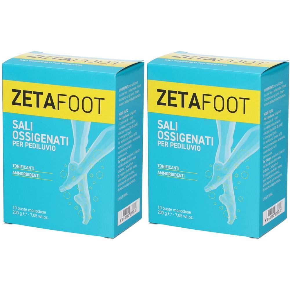 Zetafoot Sali Ossigenati Bustine