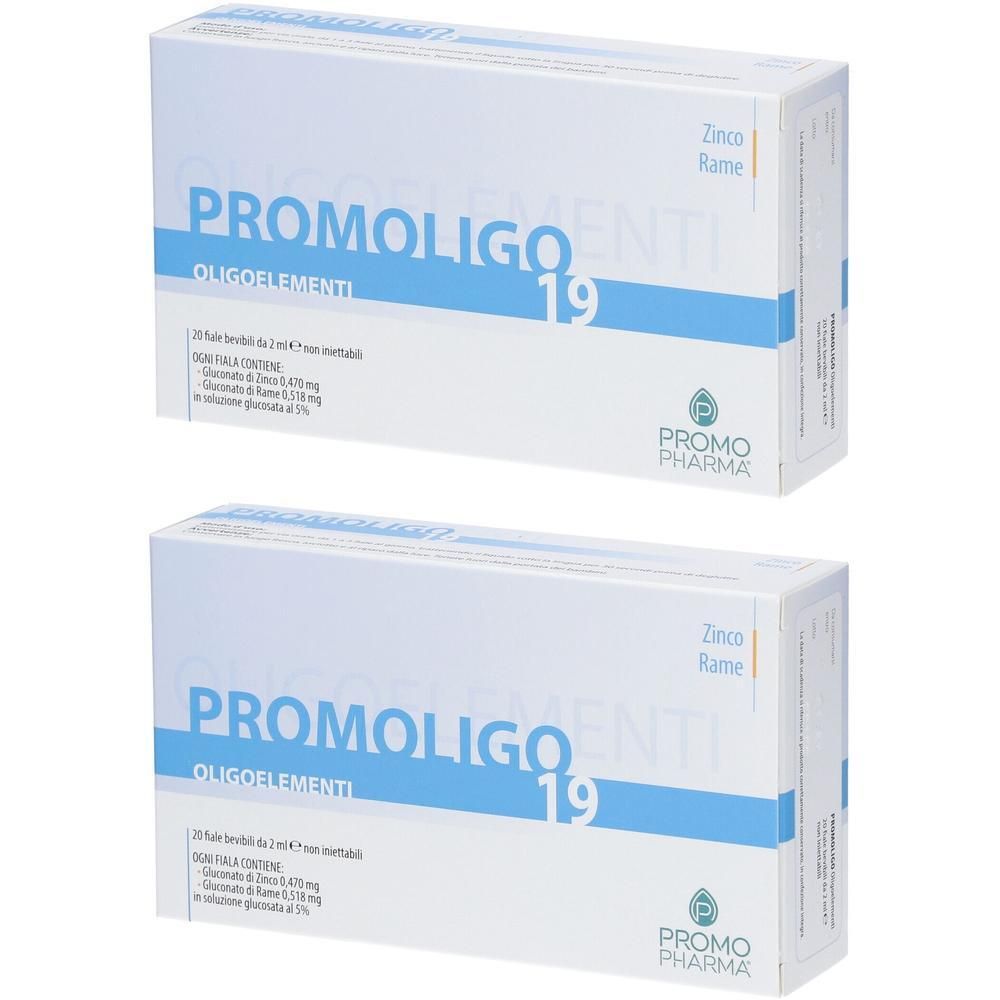 PromoPharma® PROMOLIGO 19 Zinco/Rame Oligoelementi