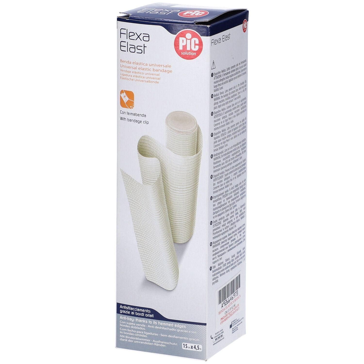 PIC Benda Elastica Pic Bianca cm15x4,5m Fustella
