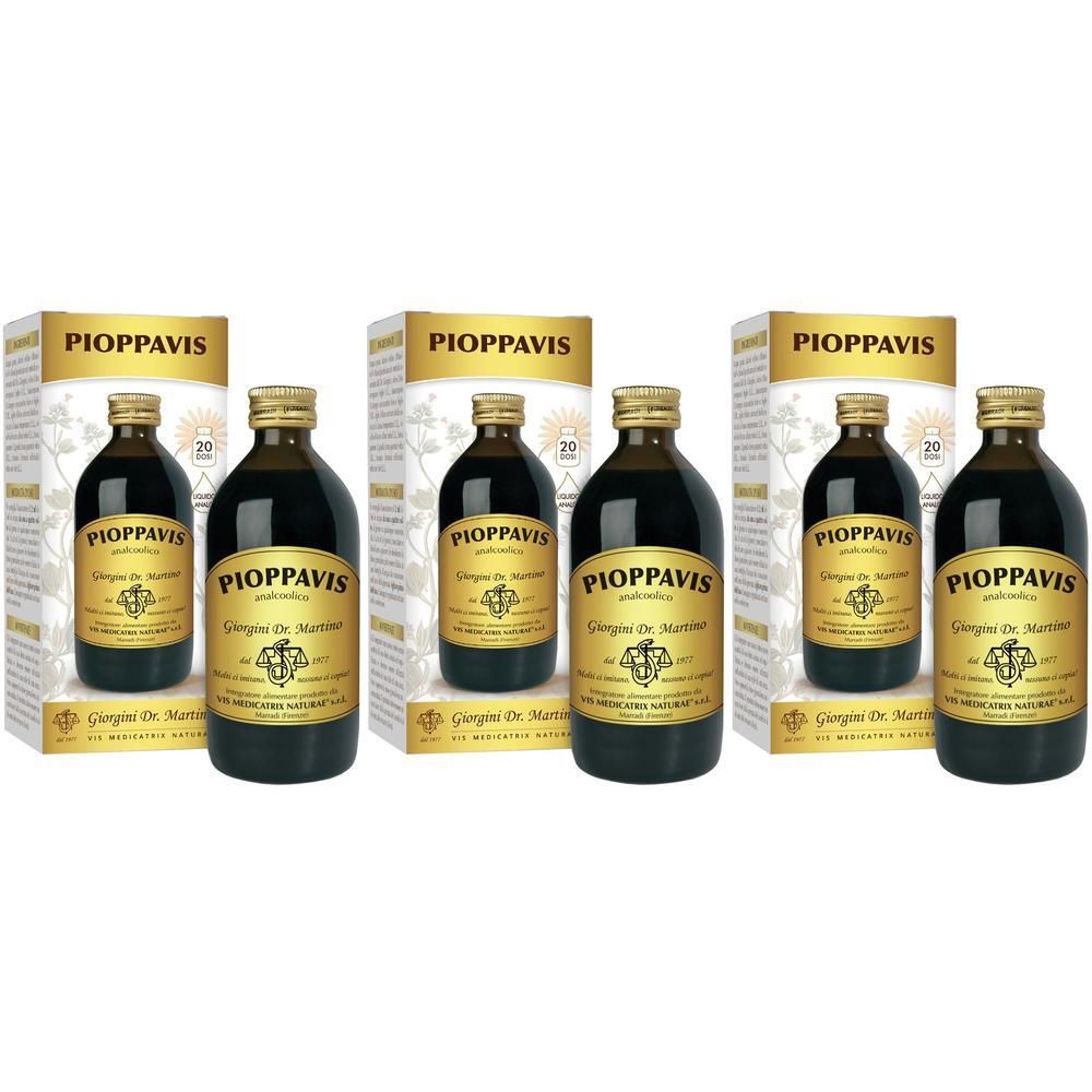 Pioppavis Liquido Analcoolico 200 Ml