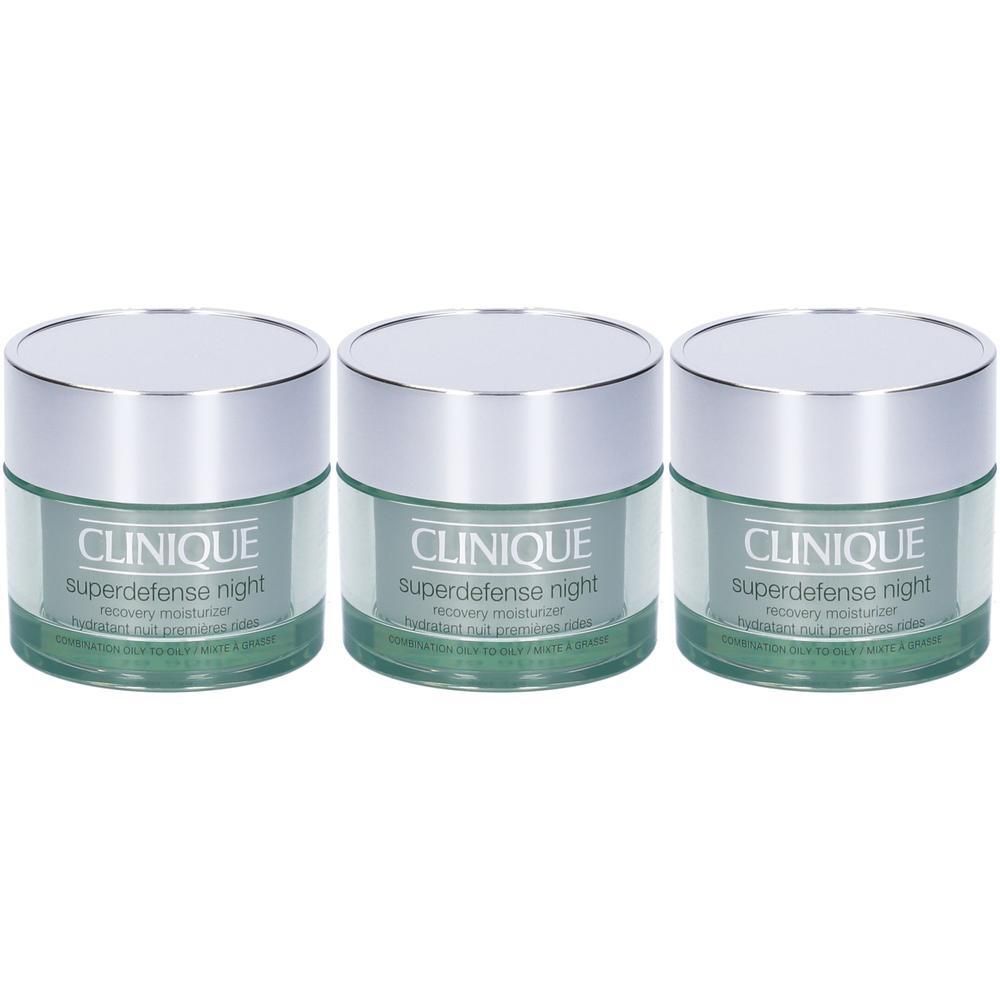 Clinique Superdefense™ Crema Notte Idratante Anti-età Pelle Da Mista a Grassa