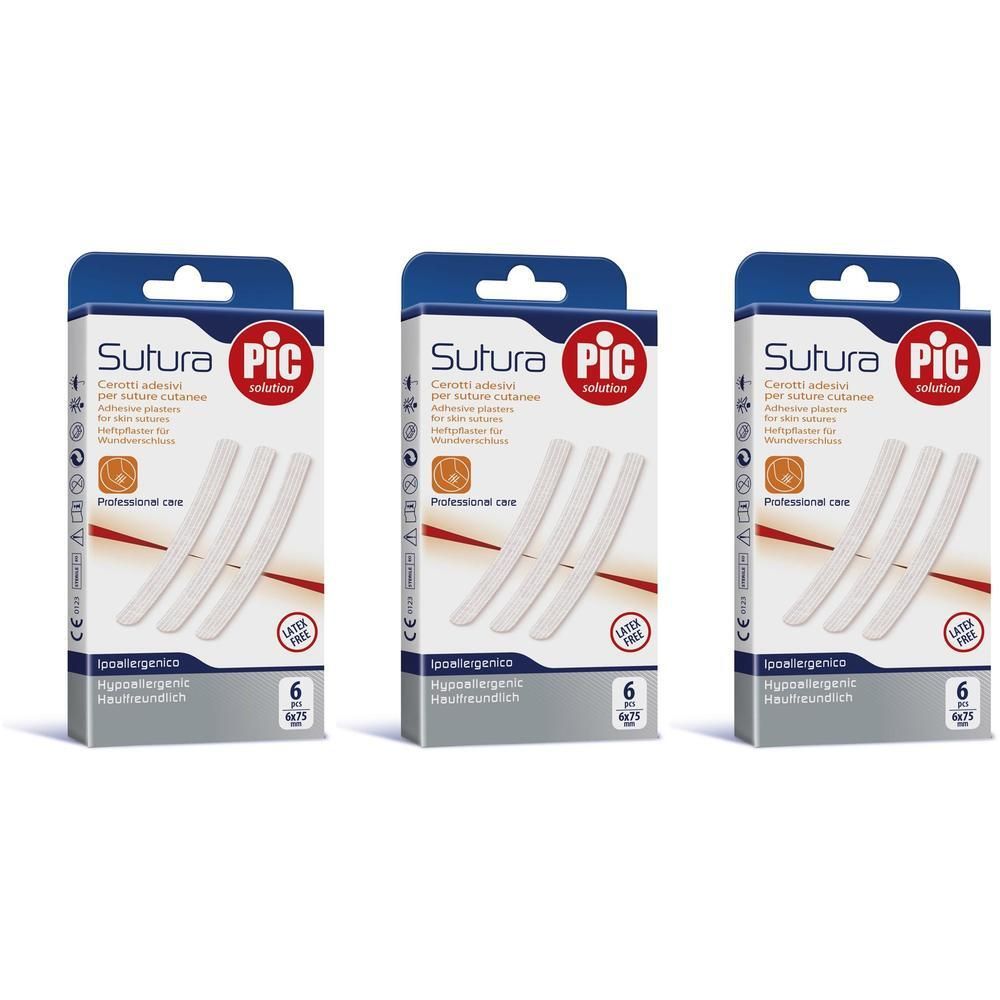 Pic Sutura 6 x 75mm