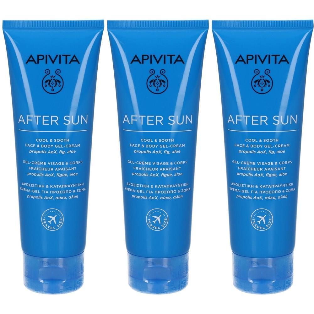Apivita Bee Sun Safe Doposole Gel-Crema Idratante e Lenitivo per viso e corpo - travel size