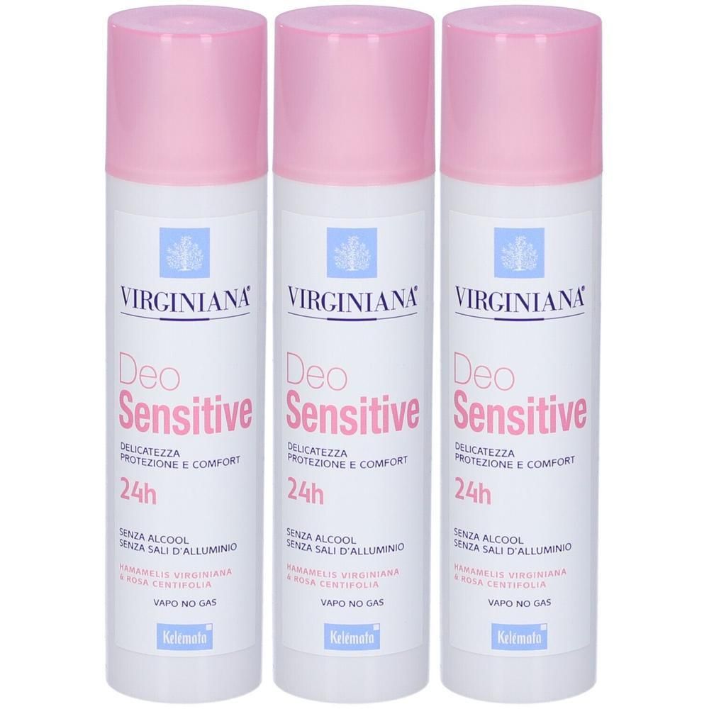 Virginiana Deodorante Sensitive 24h Spray- Risparmia il 15% con il codice: kelemata0926