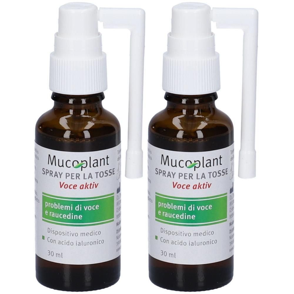 DR.THEISS Mucoplant SPRAY PER LA TOSSE Voce Aktiv