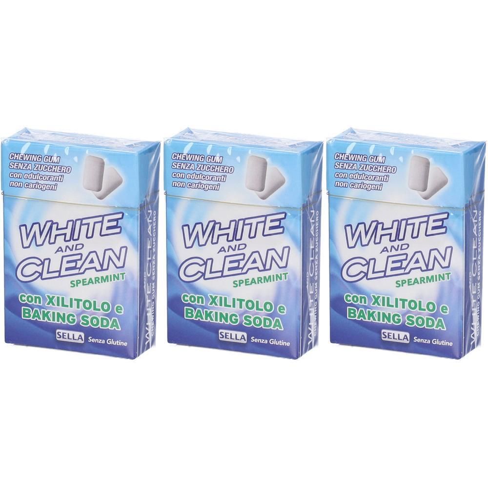 White And Clean Chewing Gum
