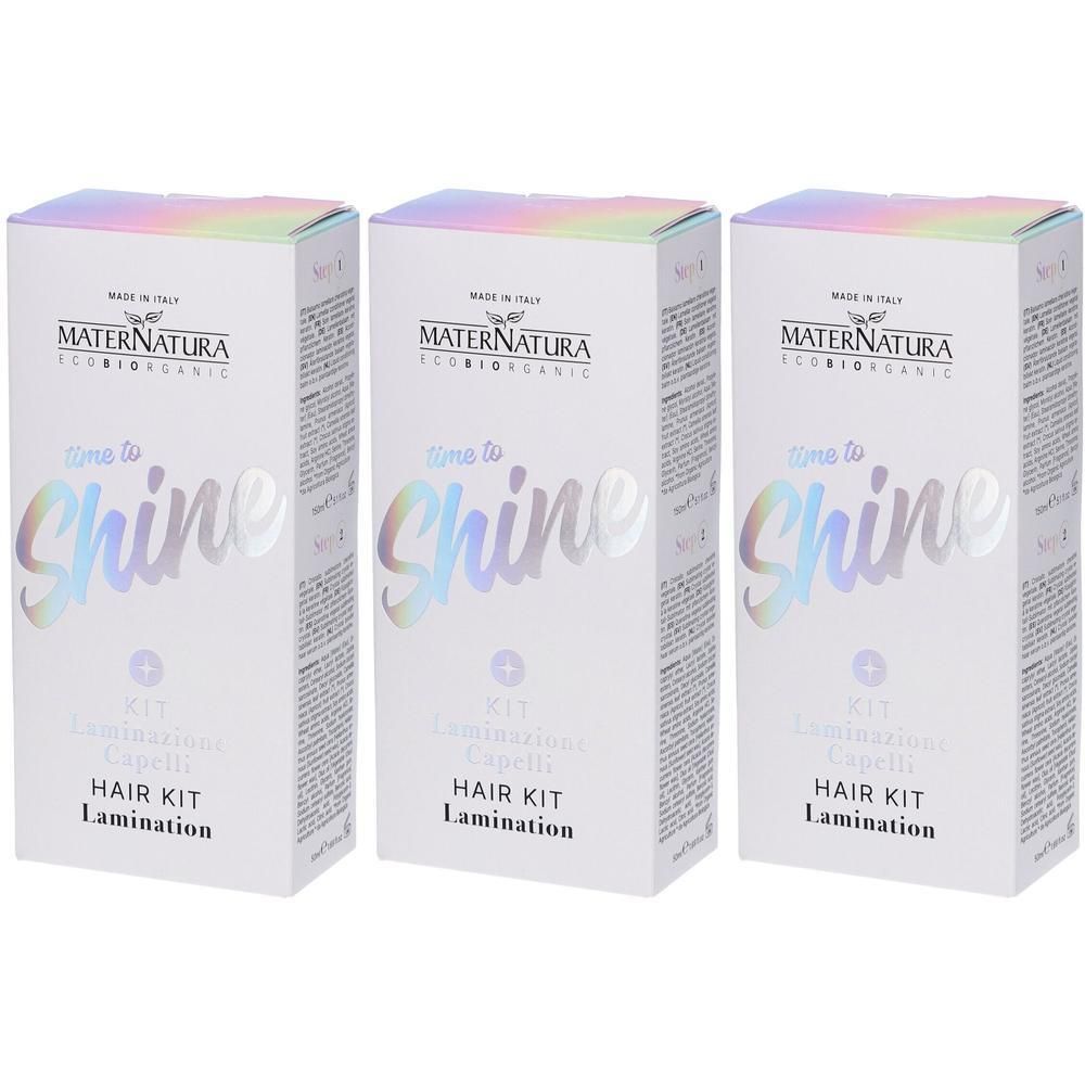 MaterNatura Kit Laminazione Capelli Sfibrati con Cheratina Vegetale