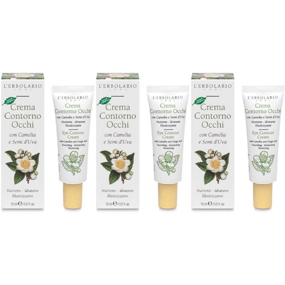Crema Contorno Occhi Camelia E Semi D'Uva 15 Ml