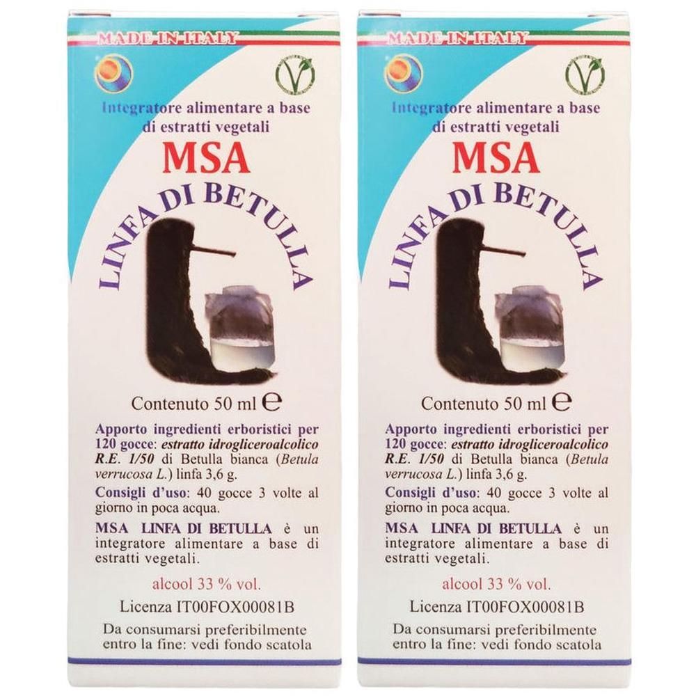 MSA Linfa di Betulla Gocce