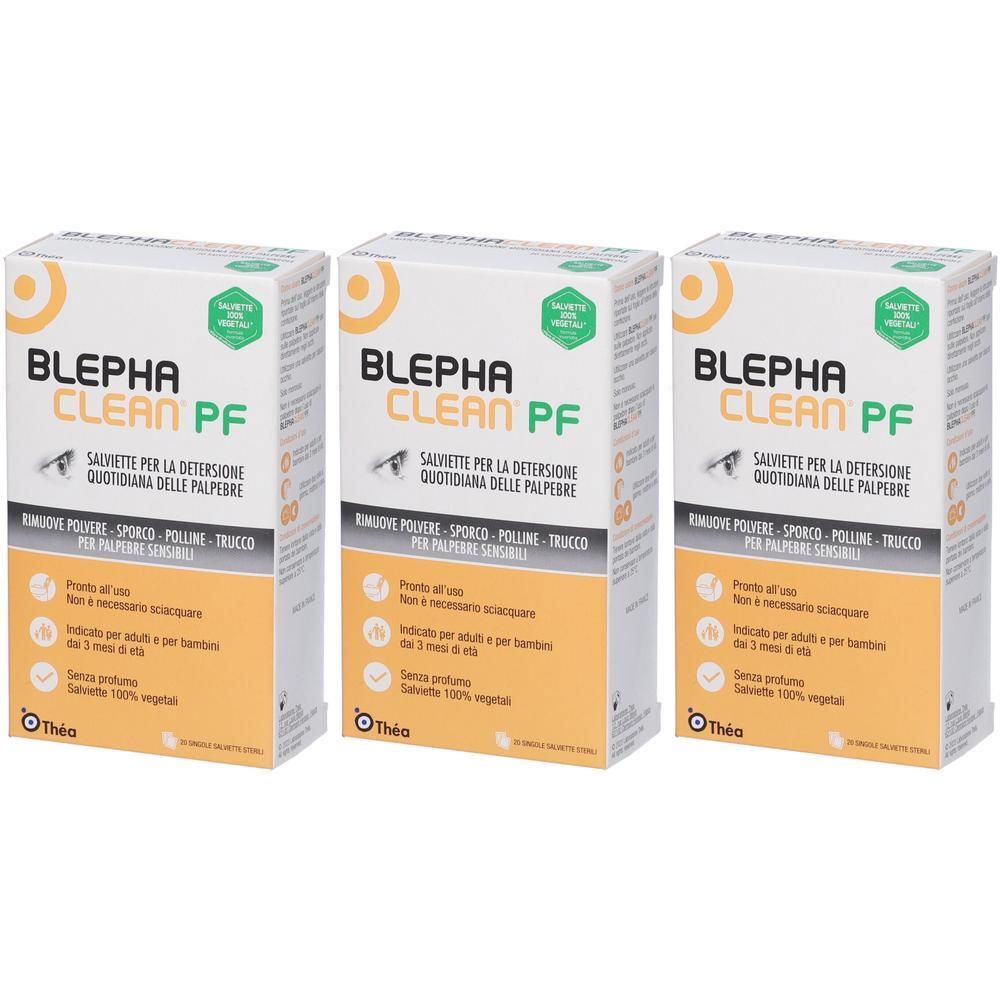 Blephaclean PF Salviette Detersione Quotidiana Palpebre Senza Profumo
