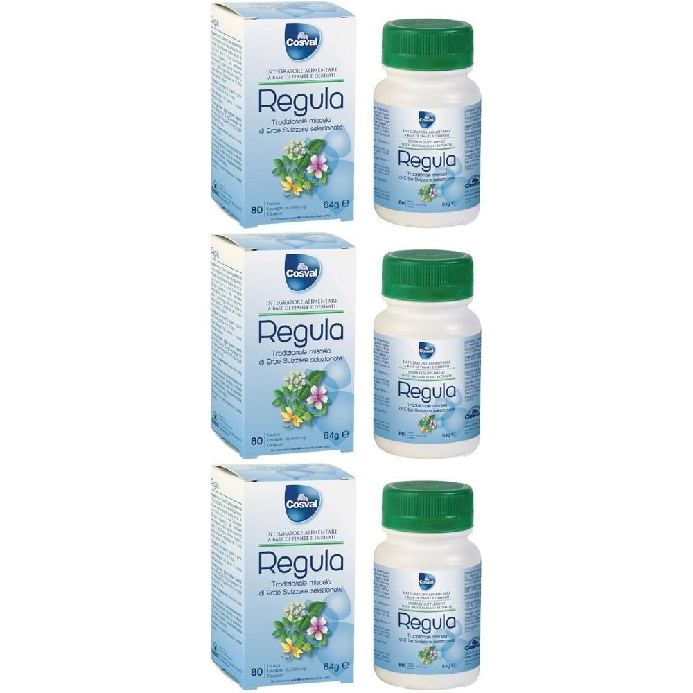Regula Miscela Erbe Svizzere 80 Tavolette Da 800 Mg
