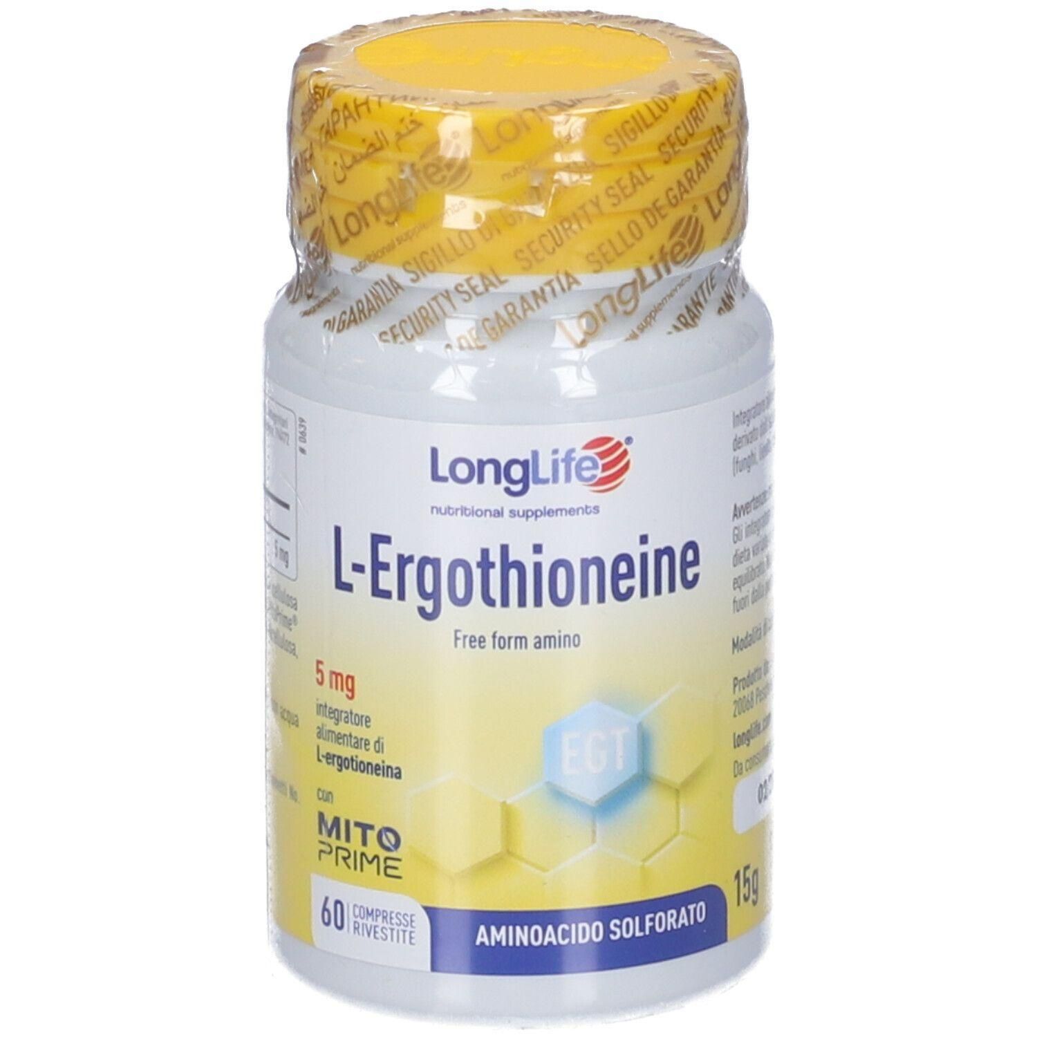 Longlife L-Ergothioneine Compresse