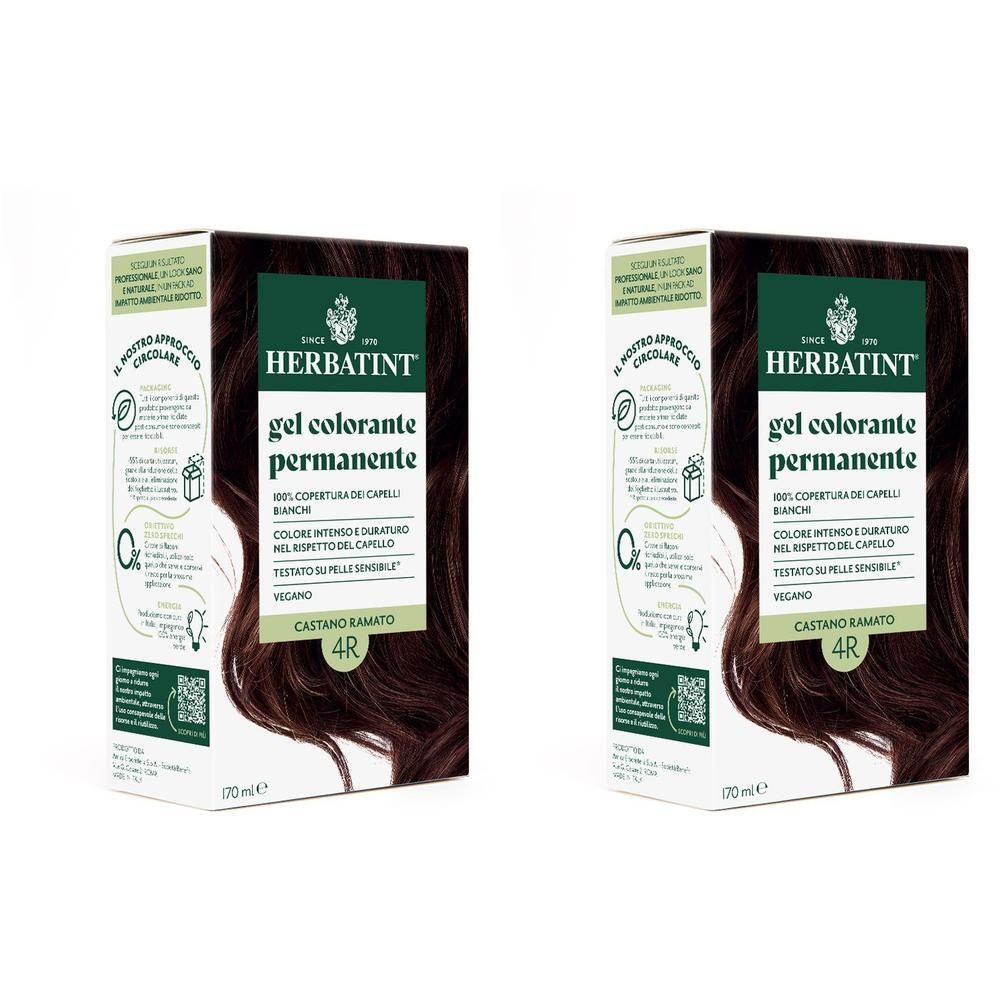 Herbatint Gel Colorante Permanente 4R Castano Ramato