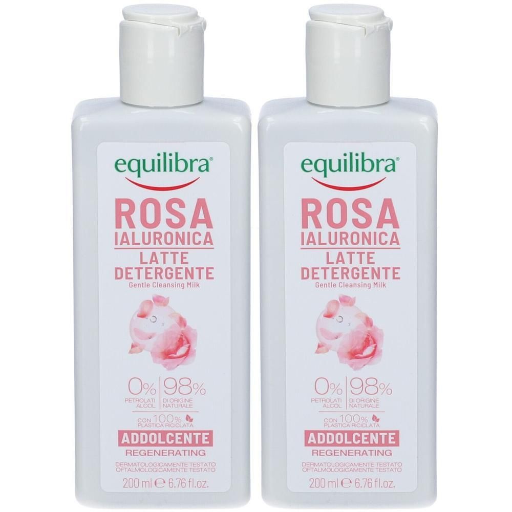 Equilibra Rosa Ialuronica Latte Detergente