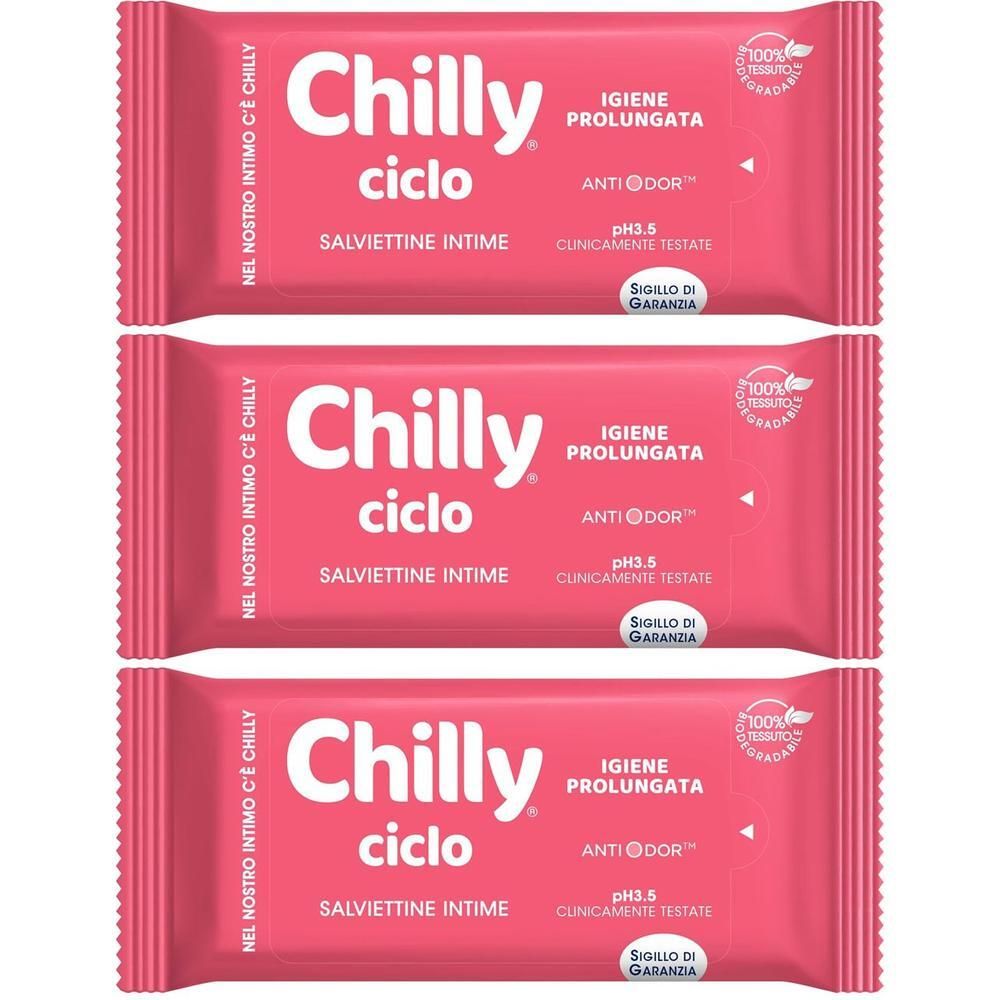 Chilly Salviettine Intime Ciclo