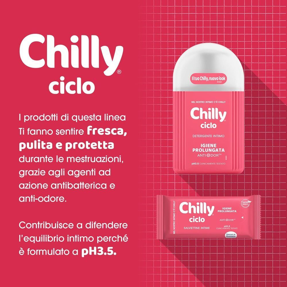 Chilly Salviettine Intime Ciclo