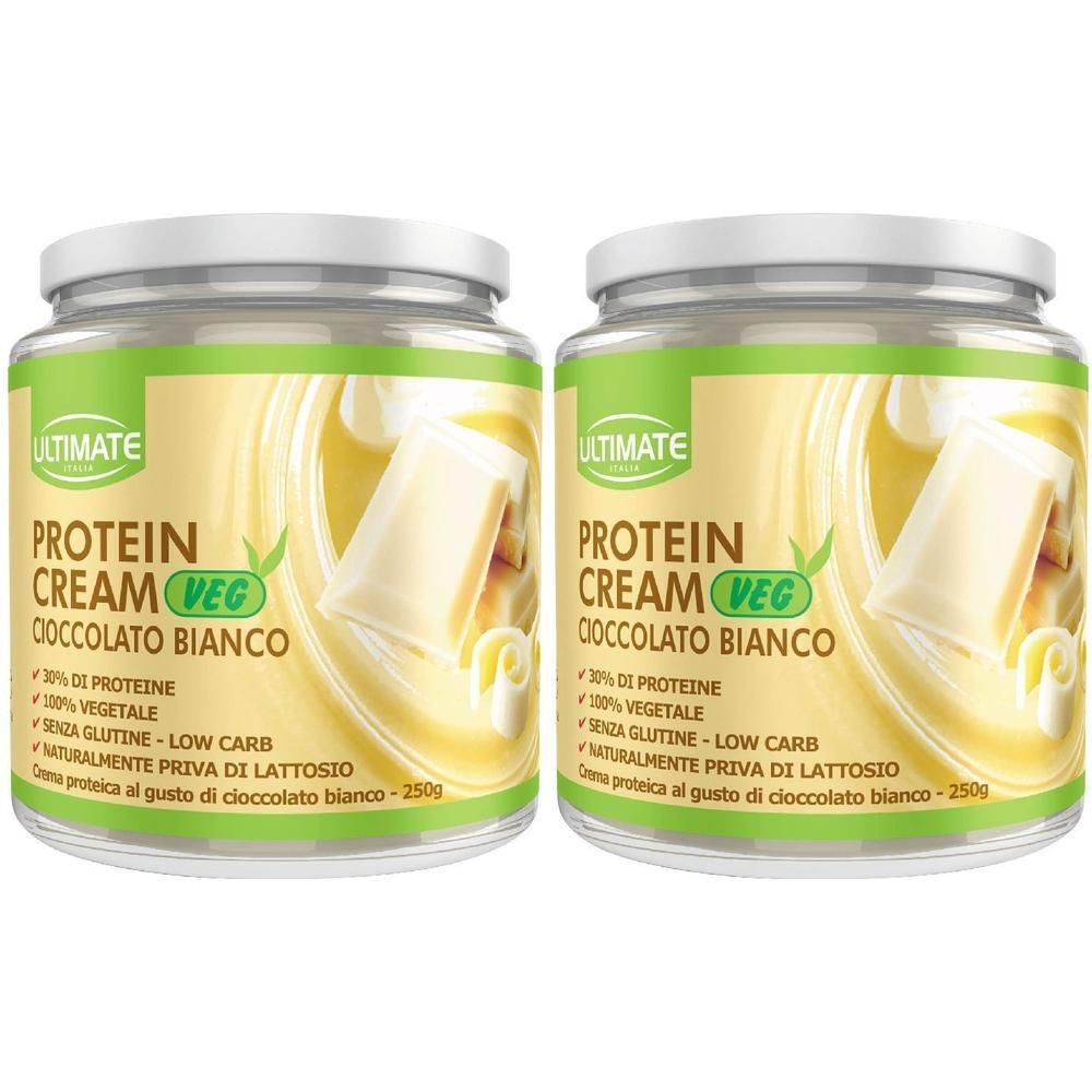 Ultimate Crema Proteica Veg Cioccolato Bianco