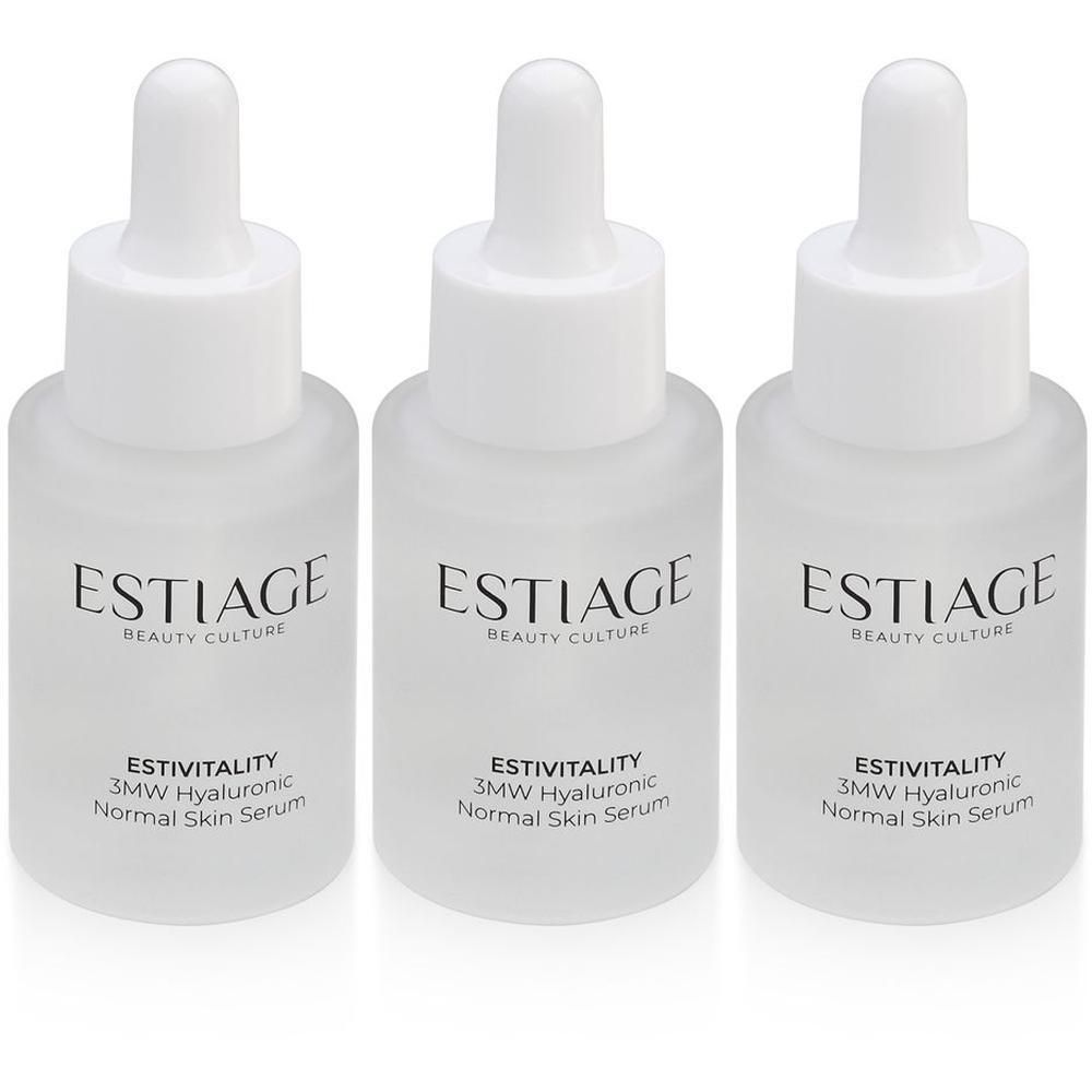 EstiVitality Siero+Booster Con Acido Ialuronico a 3 Pesi Molecolari