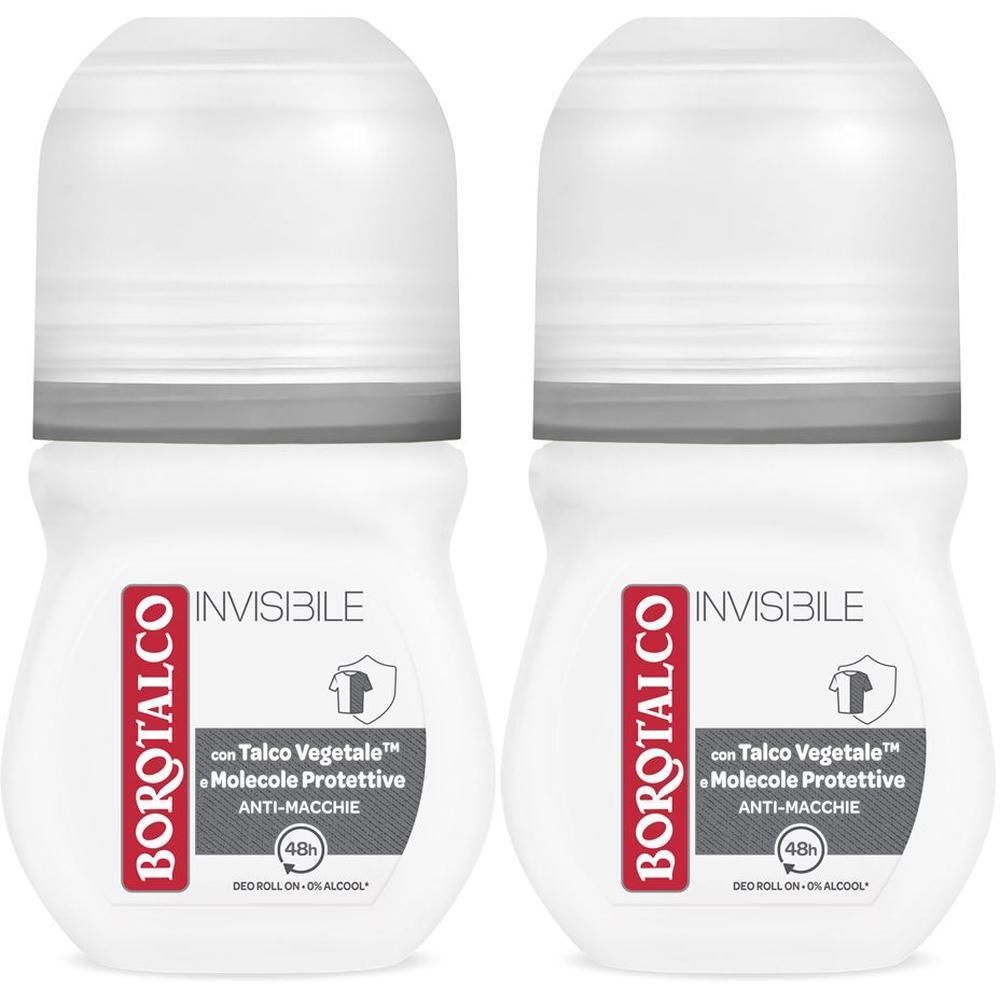 Borotalco Deodorante Invisible Grigio Roll On (50ML)