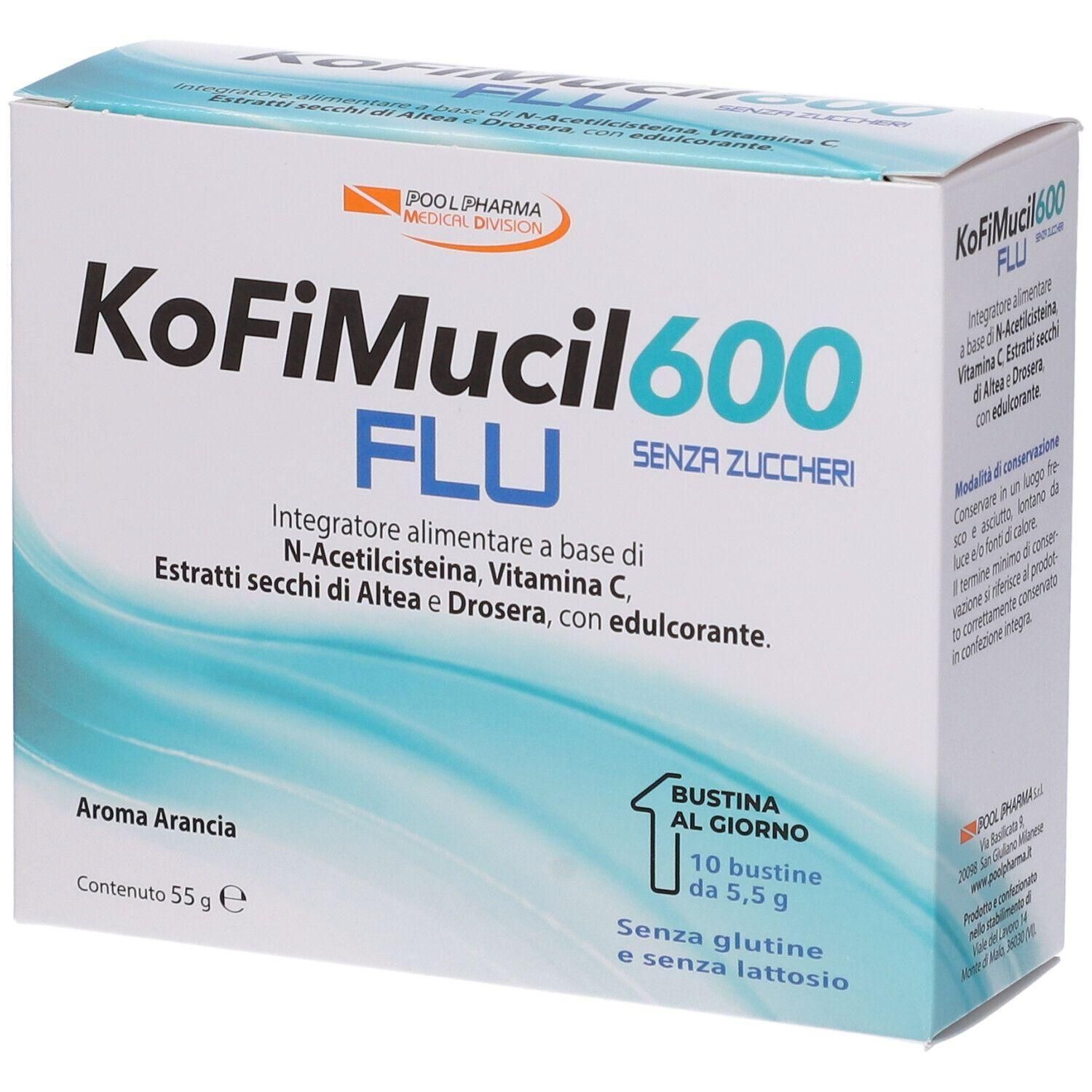 Kofimucil 600 Flu Bustine