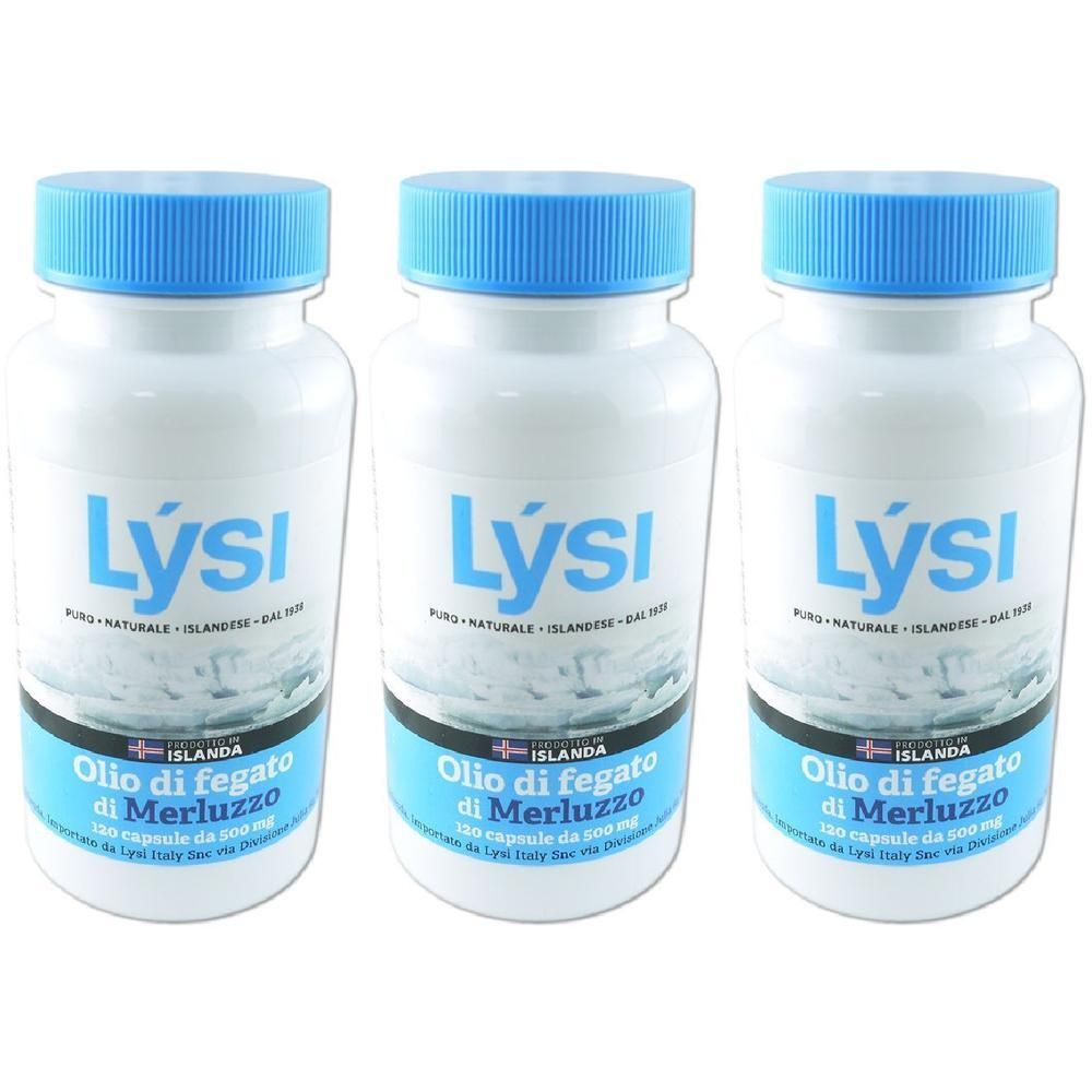Lysi Olio Fegato Merluzzo 120 Capsule