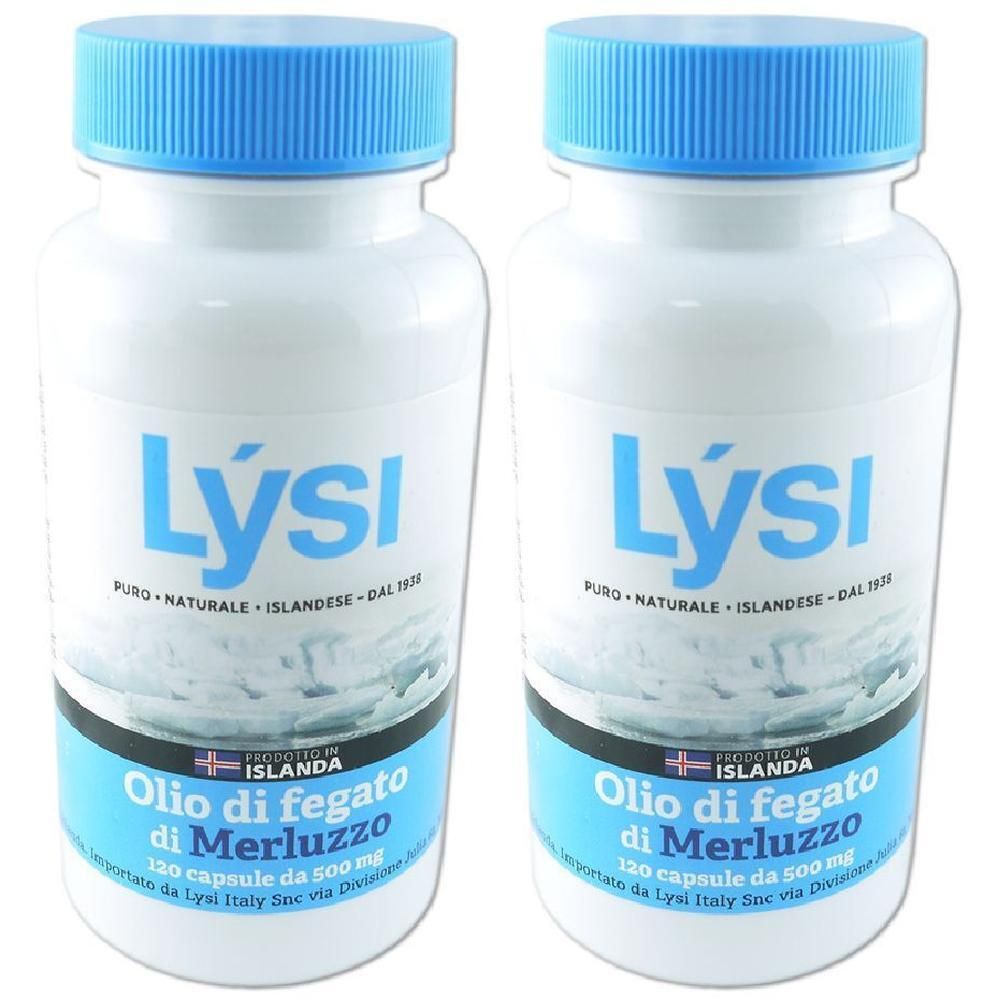 Lysi Olio Fegato Merluzzo 120 Capsule