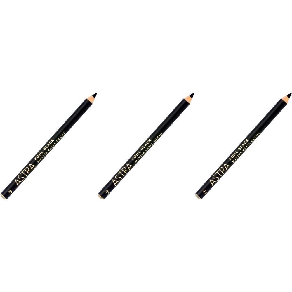 ASTRA Make-UP Kohl Black - Matita Kajal Occhi Nero Intenso