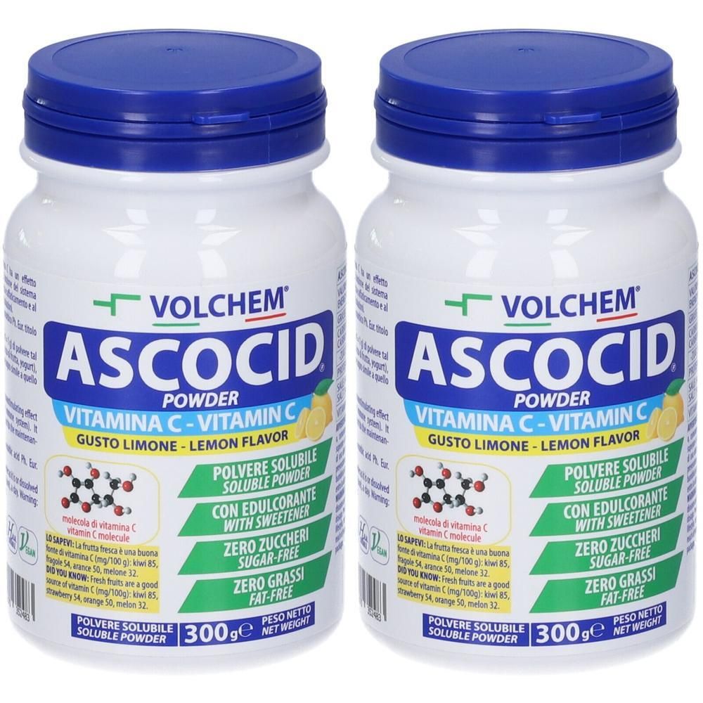 VOLCHEM Ascocid Powder Vitamina C In Polvere Solubile