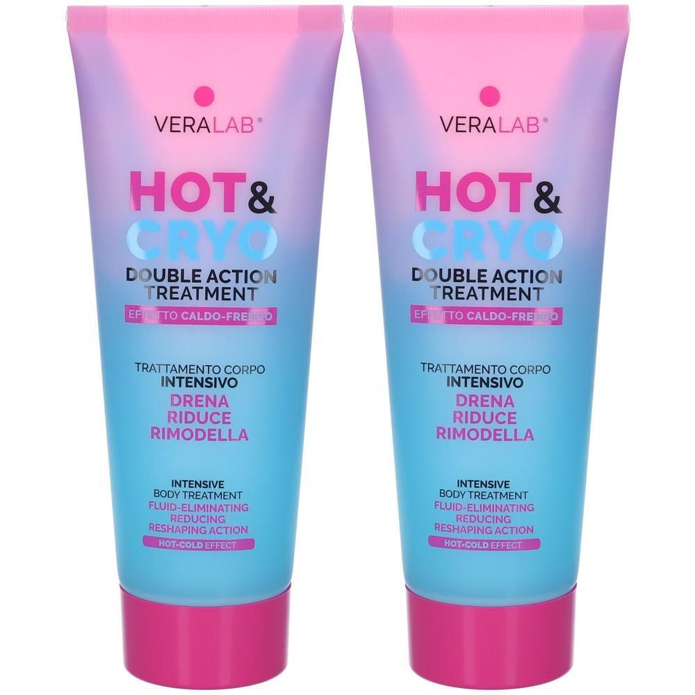 Veralab Hot & Cryo Trattamento Intensivo Corpo Gel Crema
