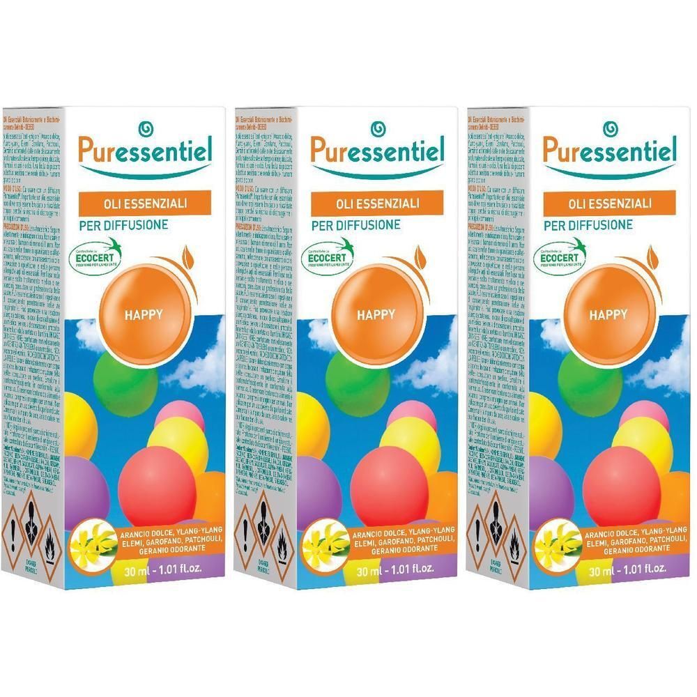 Puressentiel Oli Essenziali per Diffusione Happy